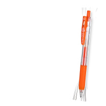 斑马牌 ZEBRA 按动顺利中性笔 JJ15-ROR 0.5mm (红橙色) 10支/盒 DC