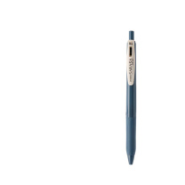 斑马牌 ZEBRA 复古系列顺利笔 JJ15V-BGR 0.5mm (灰蓝色) 10支/盒 DC