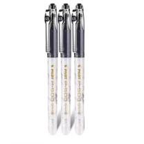 百乐 PILOT 金标拔帽啫喱墨走珠笔 BL-P50MW-B 0.5mm (黑色) 3支/组