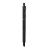 三菱 uni 小浓芯按动中性笔 UMN-S-05 0.5mm (黑杆黑芯) 10支/盒