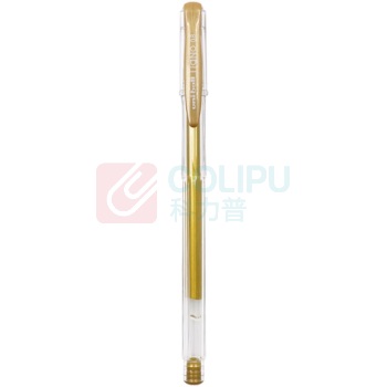 三菱 uni 拔帽双珠啫喱笔 UM-100 (金色) 10支/盒