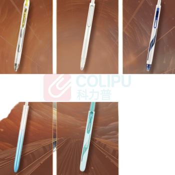点石 时空舱书写套装按动中性笔 322E 0.5mm【穿越者】5笔+2替芯 (黑)
