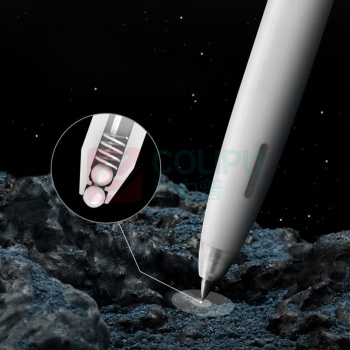 点石 时空舱按动中性笔 DS-3154E 0.5mm (黑色) 4支笔+4黑芯 DC