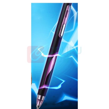 点石 时空舱按动中性笔 DS-0157D 【黑紫杆精品装】(1笔+2黑芯)