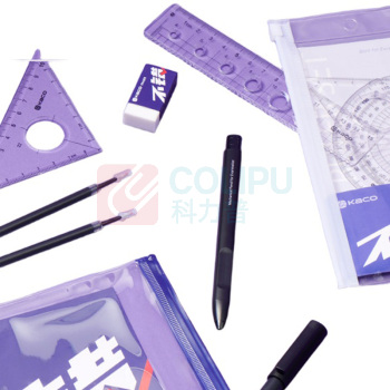 KACO KACO 不错 逢考必过 套装 0.5mm (黑色) KEYBO II*1,K6*1,涂卡笔*1,橡皮*1,涂卡铅芯*1,替换中性笔笔芯*2,不错套尺*1 TS