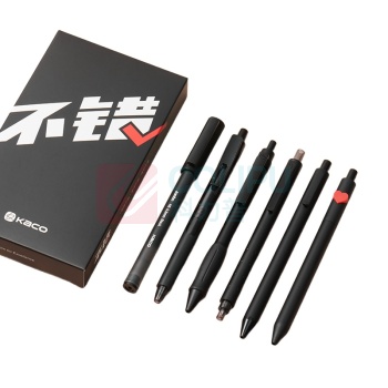 KACO KACO 不错中性笔套装 黑色版 0.5mm (黑色) 珍宝*1,K9*1,凯宝*1,菁点*1,书源*1,爱心字母笔*1 TS