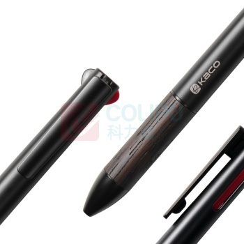 KACO EASY 优写 3in1 多功能笔 金属/木纹 EASY 0.5mm (自动铅笔/黑/红) 1支/盒