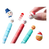 KACO POPUP 灵悦 中性笔 童话雪屋 POPUP 0.5mm (黑色) 中性笔*1,笔芯*1,笔杆颜色随机
