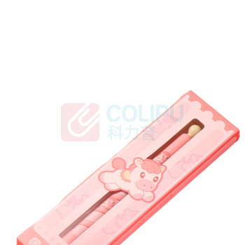 KACO POPUP 灵悦 中性笔 阳光小白马 POPUP 0.5mm (黑色) 中性笔*1,笔芯*2