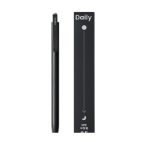 KACO 好写DAILY按动中性笔 K1603 0.5mm (黑色) 黑色笔杆