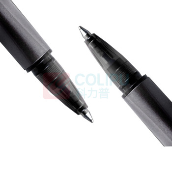 晨光 M&G 拔帽中性笔优品 AGPB1901 0.5mm (黑色(笔杆颜色随机)) 10支/盒