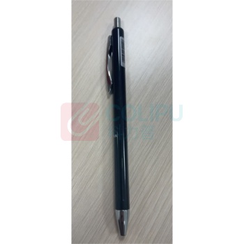 斑马牌 ZEBRA 签字笔 C-JJ5-CN 0.5mm,晶灿按动 (黑色) 黑杆黑芯