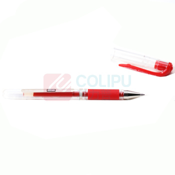 三菱 uni 拔帽中性笔 UM-153 1.0mm (红色) 12支/盒 (替芯:UMR-10)
