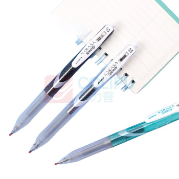 斑马牌 ZEBRA 子弹头大容量中性笔 JJZ33 0.5mm (黑杆黑色) 5支装 DC