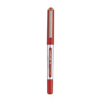 三菱 uni 拔帽直柱式耐水性走珠笔签字笔 UB-150 0.5mm (红色)