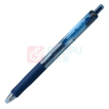 三菱 uni 按压式中性笔 UMN-138 0.38mm (蓝黑) 12支/盒 (替芯:UMR-83)