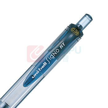 三菱 uni 按压式中性笔 UMN-138 0.38mm (蓝黑) 12支/盒 (替芯:UMR-83)