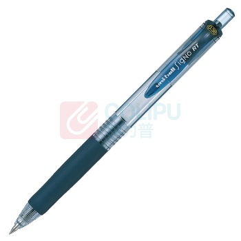 三菱 uni 按压式中性笔 UMN-138 0.38mm (蓝黑) 12支/盒 (替芯:UMR-83)