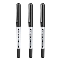 三菱 uni 拔帽直液式耐水性走珠笔 UB-150 0.5mm (黑色) 3支/套
