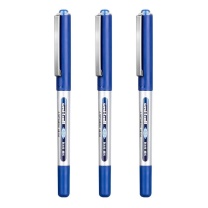 三菱 uni 拔帽直液式耐水性走珠笔 UB-150 0.5mm (蓝色) 3支/套