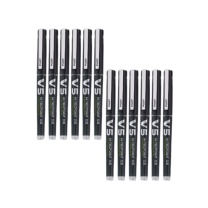 百乐 PILOT 拔帽式签字笔 BXC-V5 0.5mm 12支/盒 (黑色)