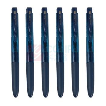 三菱 uni 新顺滑啫喱笔 UMN-155 0.5mm (蓝黑色) 10支/盒