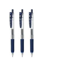 斑马牌 ZEBRA 按动中性笔 签字笔 10支装 JJ15-FB 0.5mm (蓝黑色)