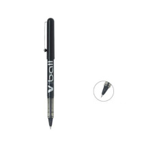 百乐 PILOT 直液式走珠笔 BL-VB5 0.5mm (黑色) 中性笔 塑料