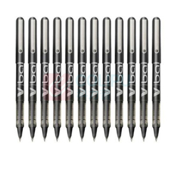 百乐 PILOT 直液式走珠笔 BL-VB5 0.5mm (黑色) 中性笔 塑料