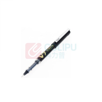 百乐 PILOT 直液式走珠笔 BXC-V7 0.7mm (黑色) 中性笔 塑料