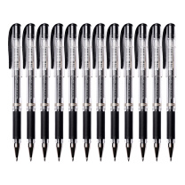 三菱 uni 拔帽中性笔 UM-153 1.0mm (黑色) 12支/盒 (替芯：UMR-10)