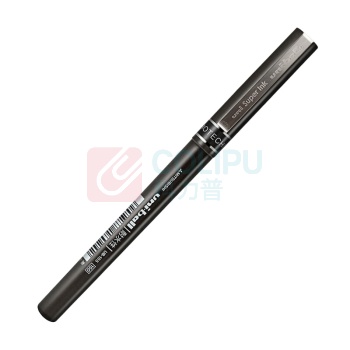 三菱 uni 拔帽耐水性签字笔中性笔 UB-155 0.5mm (黑色) 10支/盒 (大包装)塑料