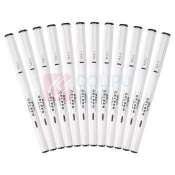 晨光 M&G 拔帽中性笔 GP-1390 0.5mm (黑色) 12支/盒 (替芯:AGR640C3)(大包装)