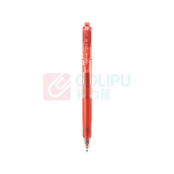 三菱 uni 按压式中性笔 UMN-105 0.5mm (红色) 12支/盒 (替芯 UMR-85N)塑料