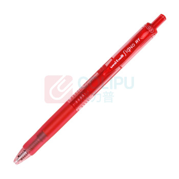 三菱 uni 按压式中性笔 UMN-105 0.5mm (红色) 12支/盒 (替芯 UMR-85N)塑料