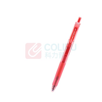 三菱 uni 按压式中性笔 UMN-105 0.5mm (红色) 12支/盒 (替芯 UMR-85N)塑料