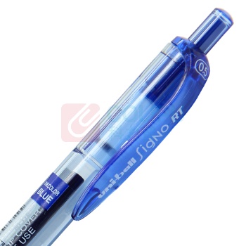 三菱 uni 按动中性笔 UMN-105 0.5mm (蓝色) 12支/盒 (替芯:UMR-85N)塑料
