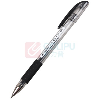 三菱 uni 拔帽极细防水双珠啫喱笔 UM-151-28 0.28mm (黑色) 10支/盒