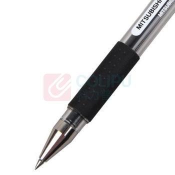 三菱 uni 拔帽极细防水双珠啫喱笔 UM-151-28 0.28mm (黑色) 10支/盒