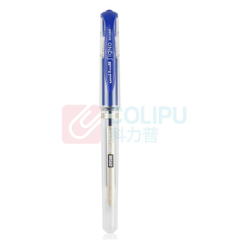 三菱 uni 拔帽中性笔 UM-153 1.0mm (蓝色) 12支/盒 (替芯:UMR-10)