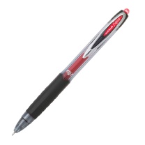三菱 uni 按动中性笔 UMN-207 0.5mm (红色) 12支/盒 (替芯:UMR-85N)