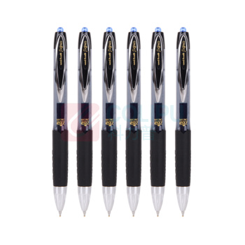 三菱 uni 按动中性笔 UMN-207 0.5mm (蓝色) 12支/盒 (替芯:UMR-85N)