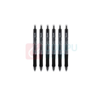 三菱 uni 按压式中性笔 UMN-152 0.5mm (黑色) 12支/盒 (替芯:UMR-85N)塑料