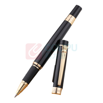毕加索 PICASSO 纯黑金夹宝珠笔 PS-917 0.5mm (黑杆) 单支装