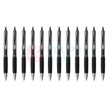 三菱 uni 按动中性笔 UMN-207 0.5mm (黑色) 12支/盒