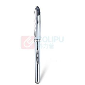 三菱 uni 拔帽高科技抗压签字笔 UB-200 0.8mm (黑色) 12支/盒 中性笔 塑料