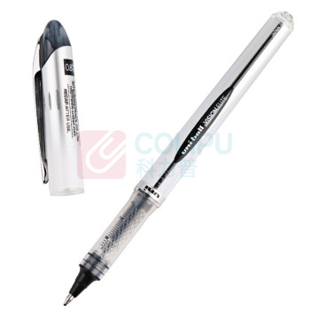 三菱 uni 拔帽高科技抗压签字笔 UB-200 0.8mm (黑色) 12支/盒 中性笔 塑料