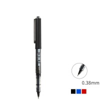 三菱 uni 拔帽直柱式耐水性走珠笔 UB-150 0.38mm （黑色） 12支/盒