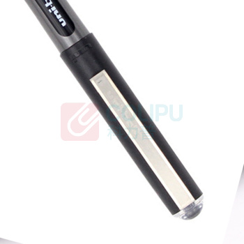 三菱 uni 拔帽直柱式耐水性走珠笔 UB-150 0.38mm (黑色) 12支/盒