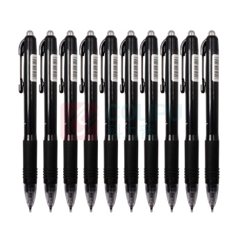 斑马牌 ZEBRA 按动真好啫喱笔中性笔 C-JJ3-CN 0.5mm (黑色) 10支/盒